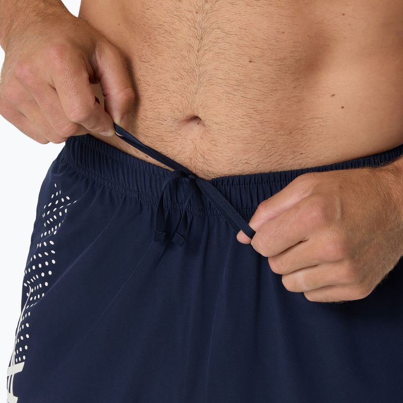 Pánske bežecké nohavice ASICS Icon midnight/cream 7