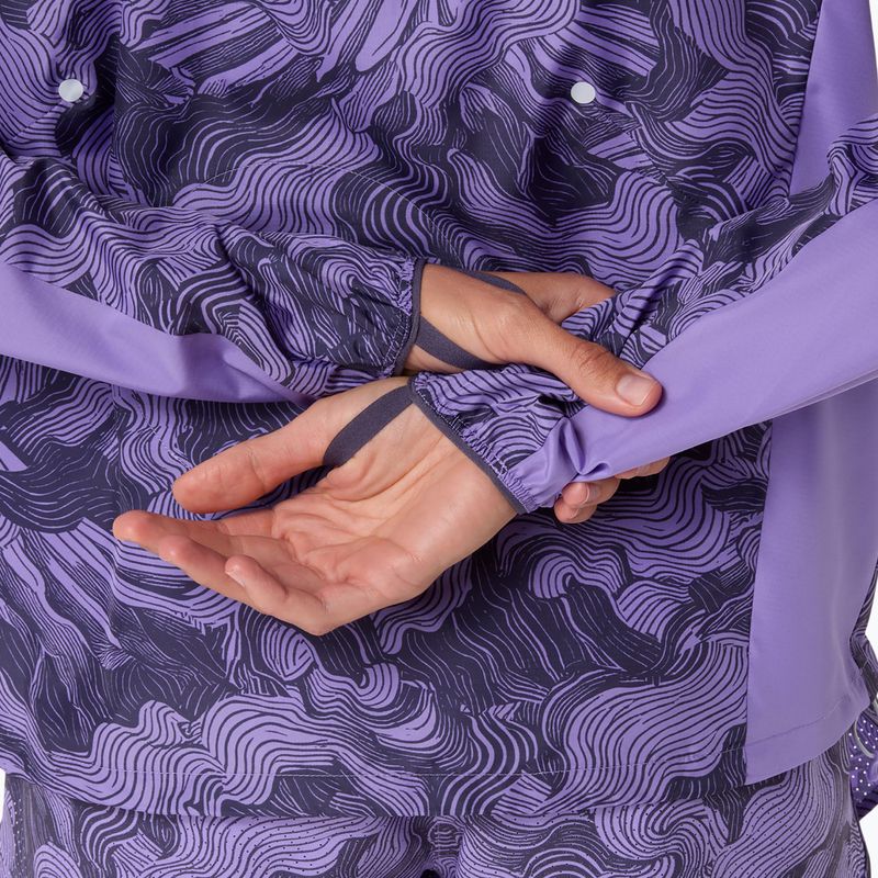 Dámska bežecká bunda ASICS Fujitrail Packable amethyst 10