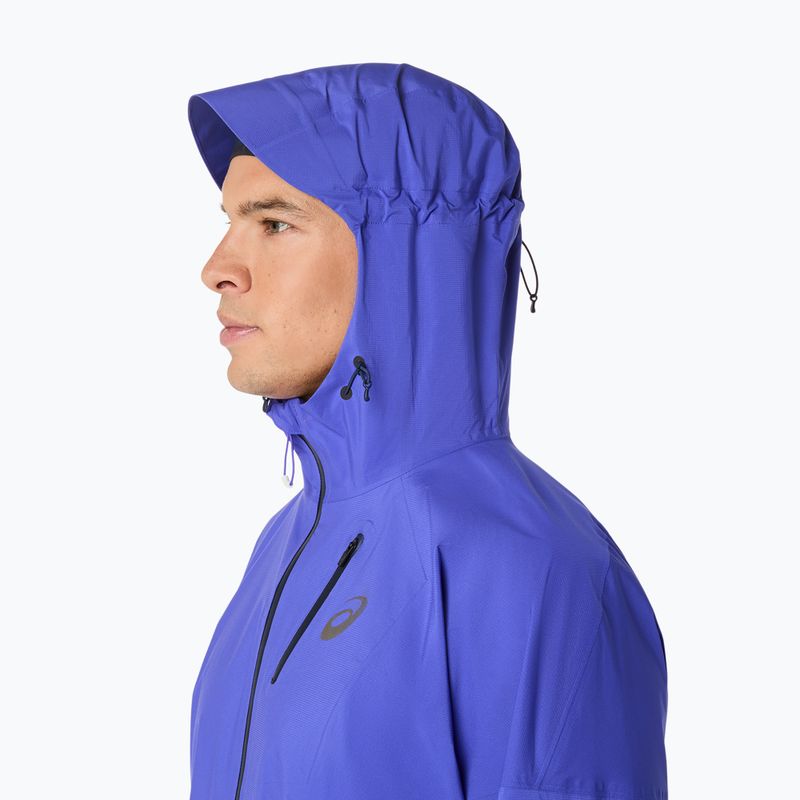 Pánska bežecká bunda ASICS Fujitrail Elite Waterproof Cobalt Burst/Midnight 6