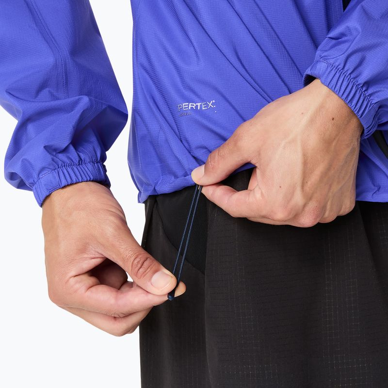 Pánska bežecká bunda ASICS Fujitrail Elite Waterproof Cobalt Burst/Midnight 10