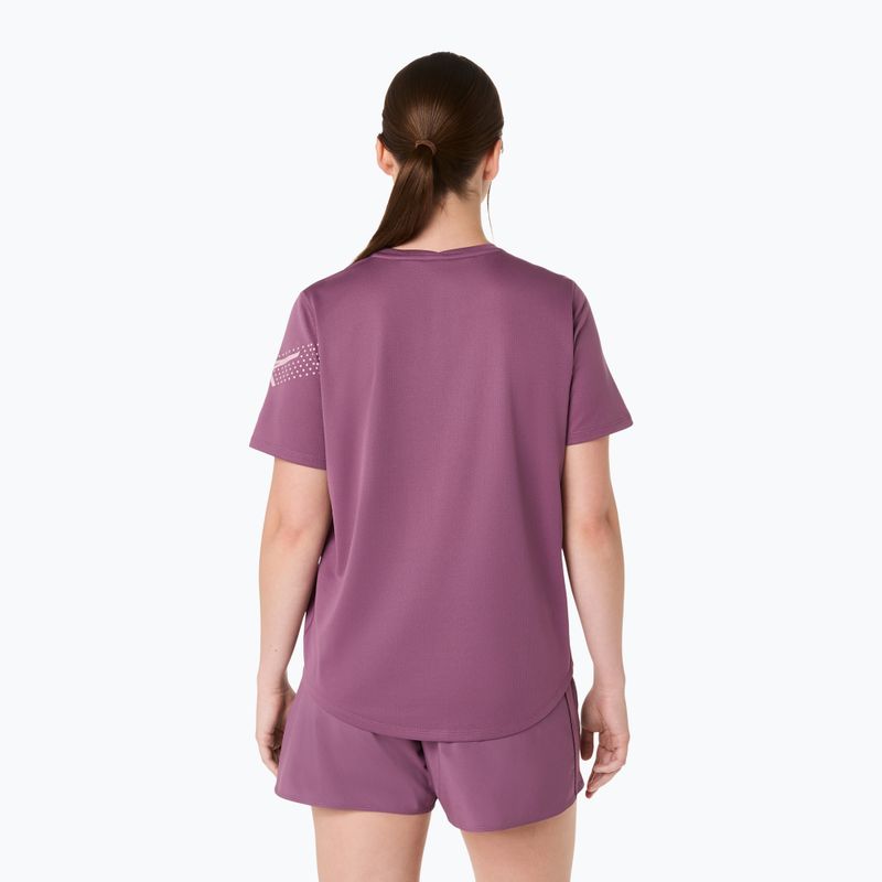 Dámske bežecké tričko ASICS Icon SS velvet purple 3