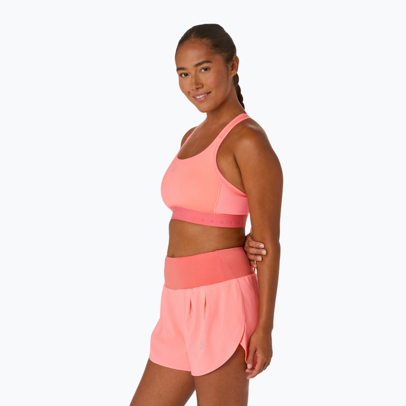 Fitness podprsenka ASICS Road Compression sun coral 4