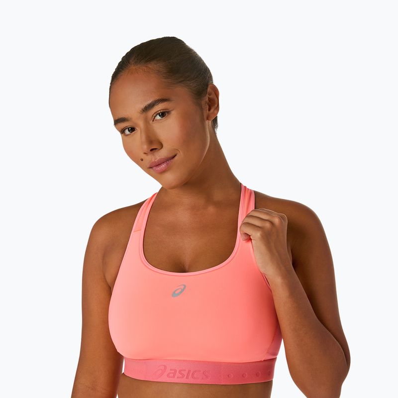 Fitness podprsenka ASICS Road Compression sun coral 5