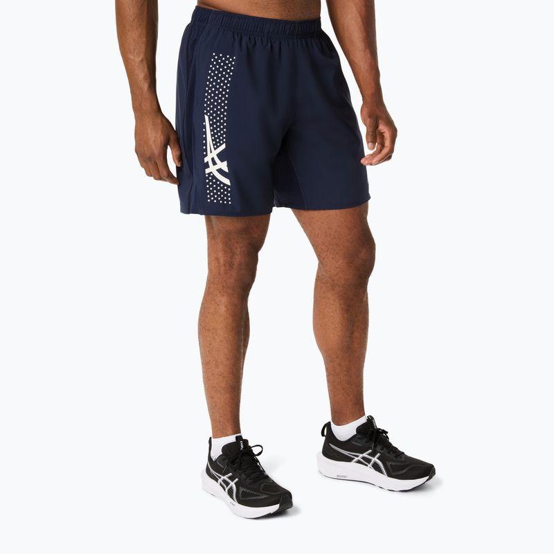 Pánske bežecké šortky ASICS Icon 7IN midnight/cream 4