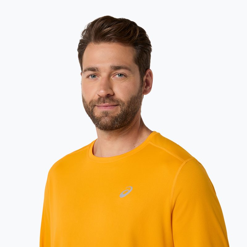 Pánske bežecké tričko longsleeve ASICS Core LS Top golden yellow 5