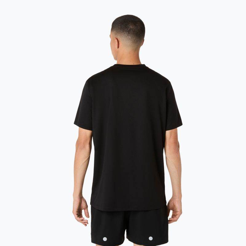 Pánske bežecké tričko Asics Fujitrail Logo Ss Top Performance Black/Cream/Carbon 3