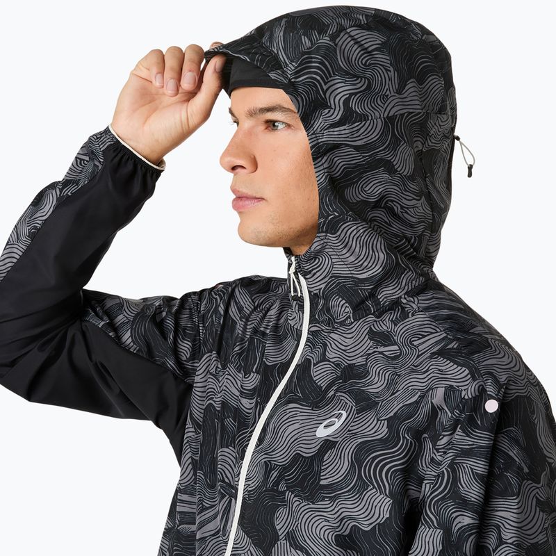 Dámska bežecká bunda ASICS Fujitrail Packable performance black 7