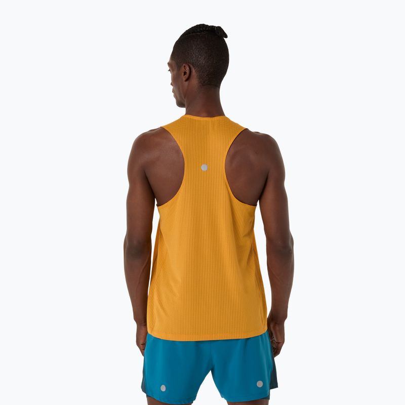 Pánske bežecké tričko ASICS Road Singlet yamabuki 3