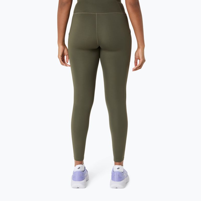 Dámske bežecké legíny ASICS Core Tight dark olive 2
