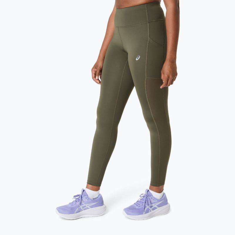 Dámske bežecké legíny ASICS Core Tight dark olive 3