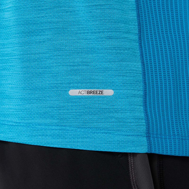 Pánske bežecké tričko ASICS Road Aegean Blue 7