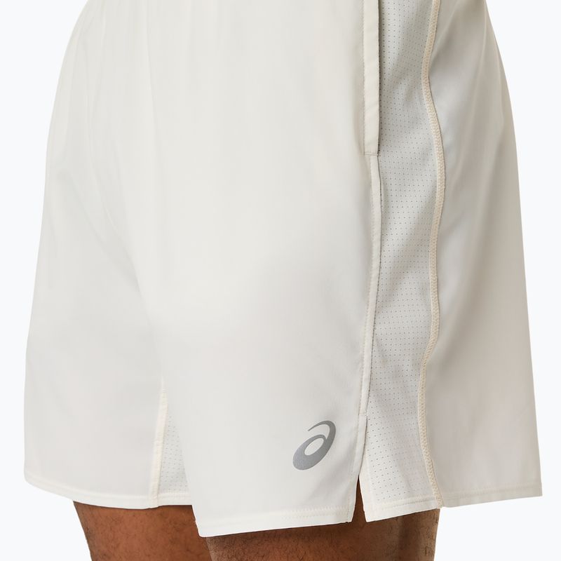 Pánske bežecké šortky ASICS Icon 7IN cream/vital green 7