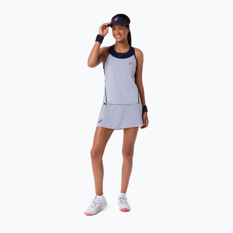 Dámske tenisové tričko ASICS Match Tank W grey/blue 4