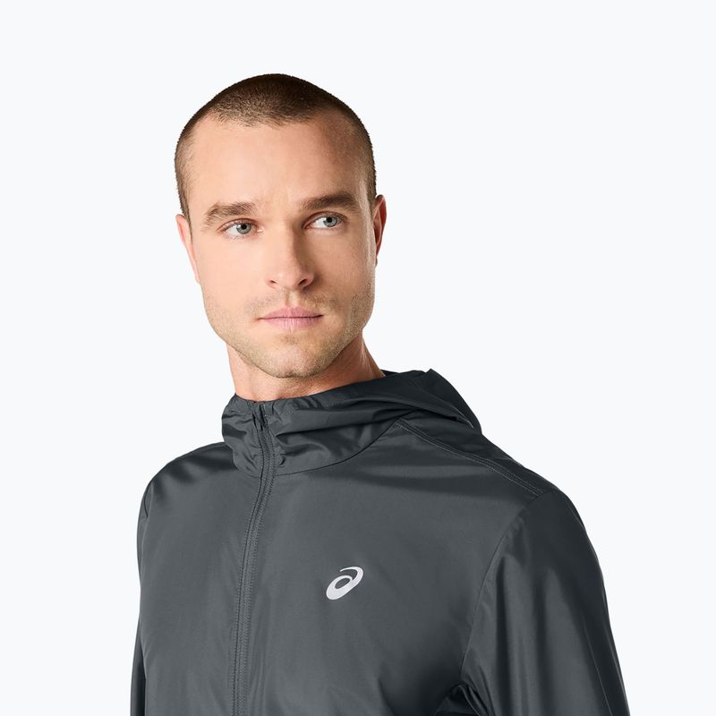 Pánska bežecká bunda ASICS Core performance steel grey 4
