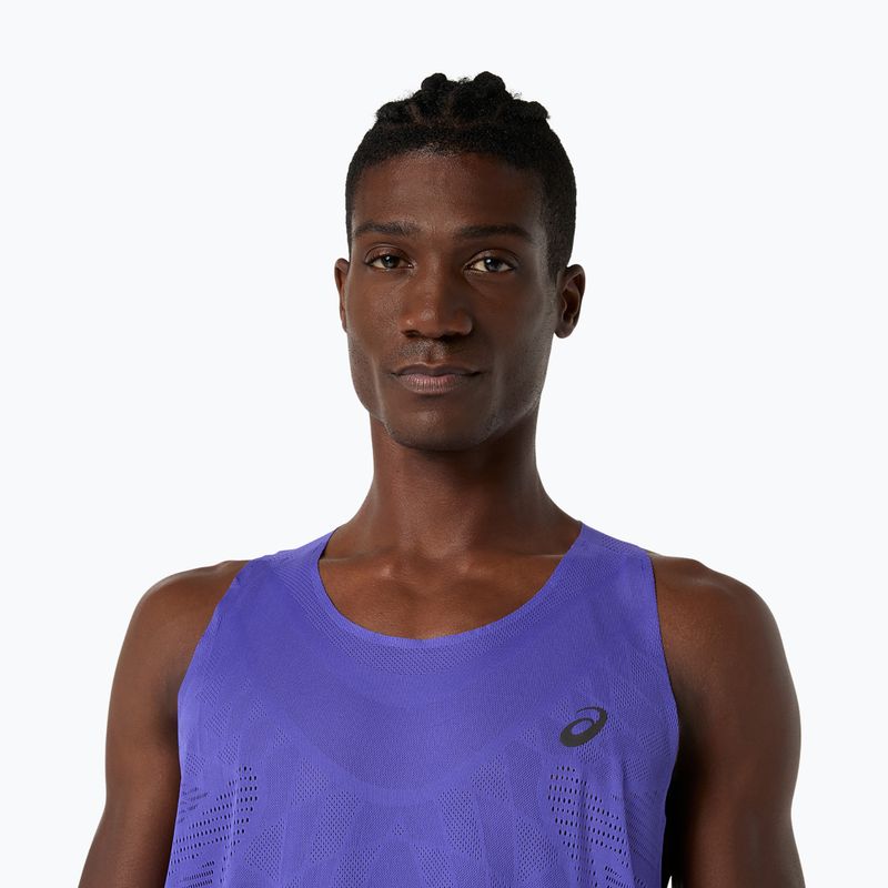 Pánske bežecké tričko ASICS Metarun Singlet cobalt burst 6