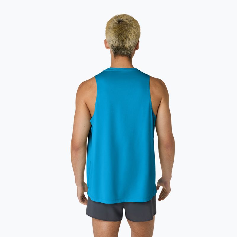 Pánske bežecké tričko ASICS Core Singlet Aegean Blue 3