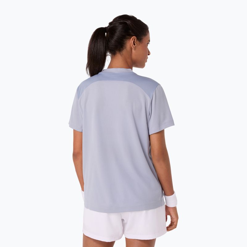 Dámske tenisové tričko ASICS Court Top W grey/blue 3