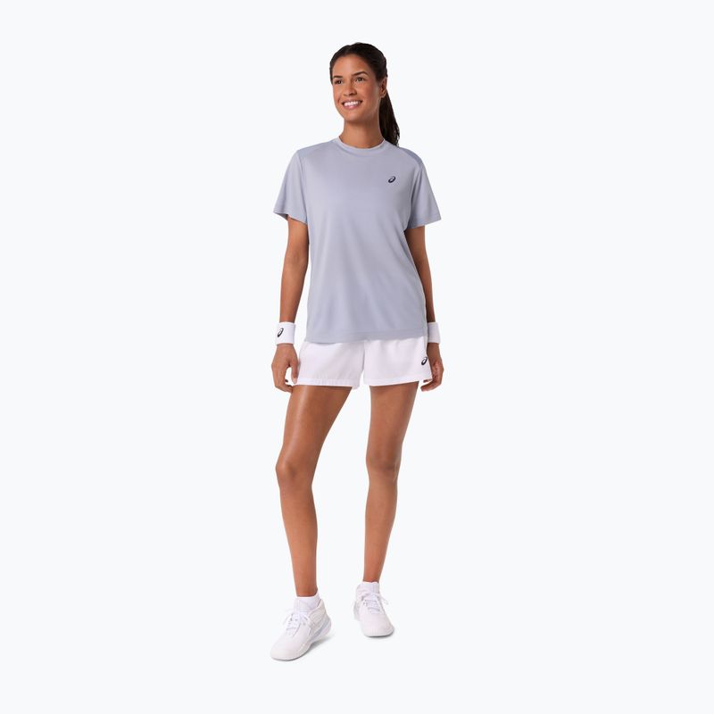 Dámske tenisové tričko ASICS Court Top W grey/blue 5