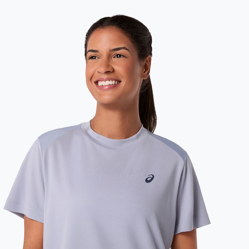 Dámske tenisové tričko ASICS Court Top W grey/blue 6