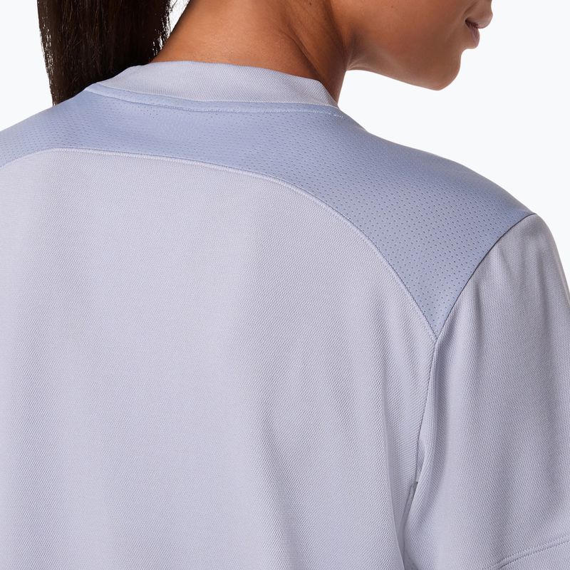 Dámske tenisové tričko ASICS Court Top W grey/blue 7