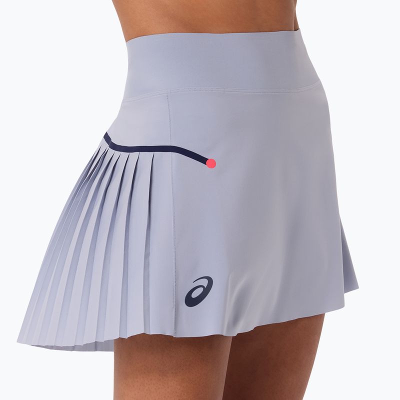 Tenisová sukňa ASICS Match Pleat grey/blue 6