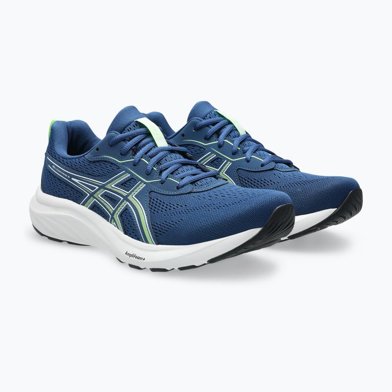 Pánske bežecké topánky ASICS Gel-Contend 9 twilight blue/illuminate green 3