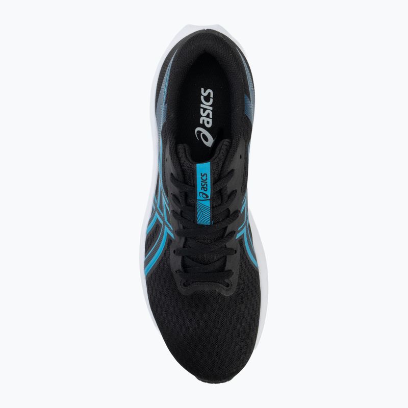 Pánske bežecké topánky ASICS Patriot 14 black/aegean blue 5