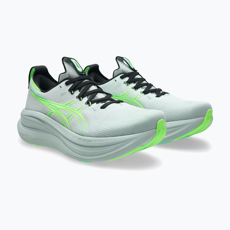 Pánske bežecké topánky ASICS Gel-Nimbus 28 cold moss/illuminate green 2