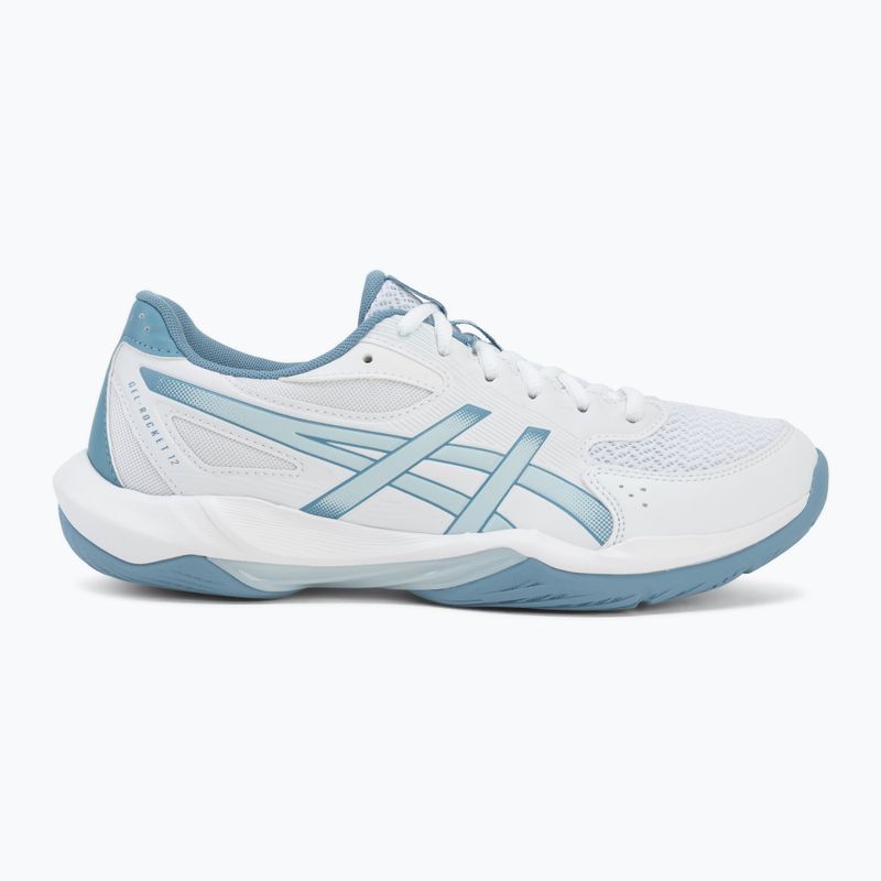Pánske volejbalové topánky ASICS Gel-Rocket 12 lichen rock/tranquil teal 2