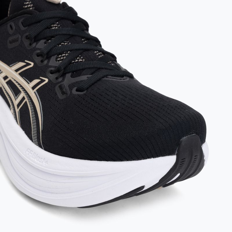 Dámska bežecká obuv ASICS Gel-Nimbus 28 black/feather grey 7