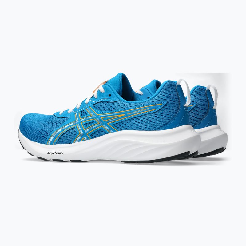 Pánske bežecké topánky ASICS Gel-Contend 9 Aegean Blue/Yamabuki 4