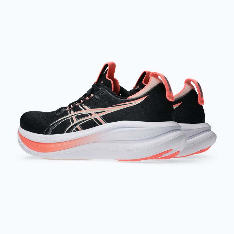 Dámska bežecká obuv ASICS Gel-Nimbus 28 black/pearl pink 11