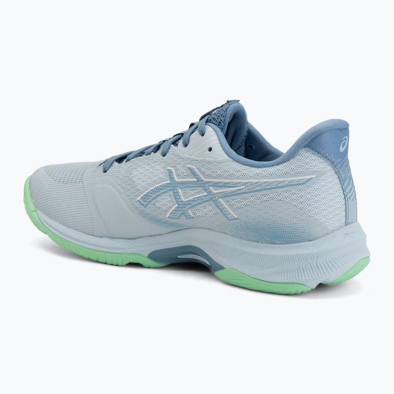 Pánske volejbalové topánky ASICS Netburner Ballistic FF 4 cool grey/saba blue 3