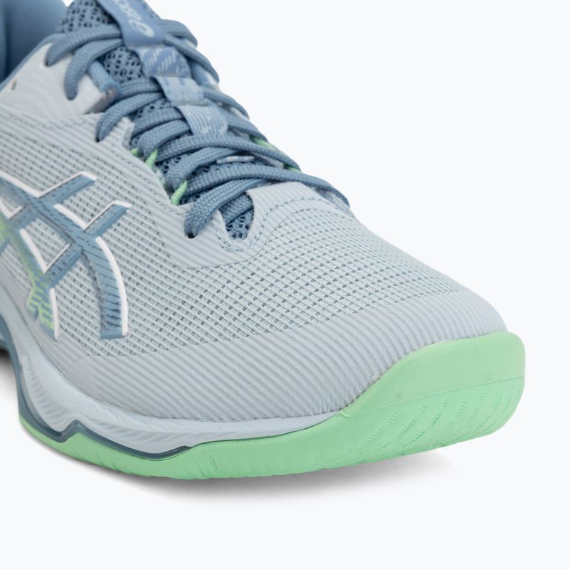 Pánske volejbalové topánky ASICS Netburner Ballistic FF 4 cool grey/saba blue 7