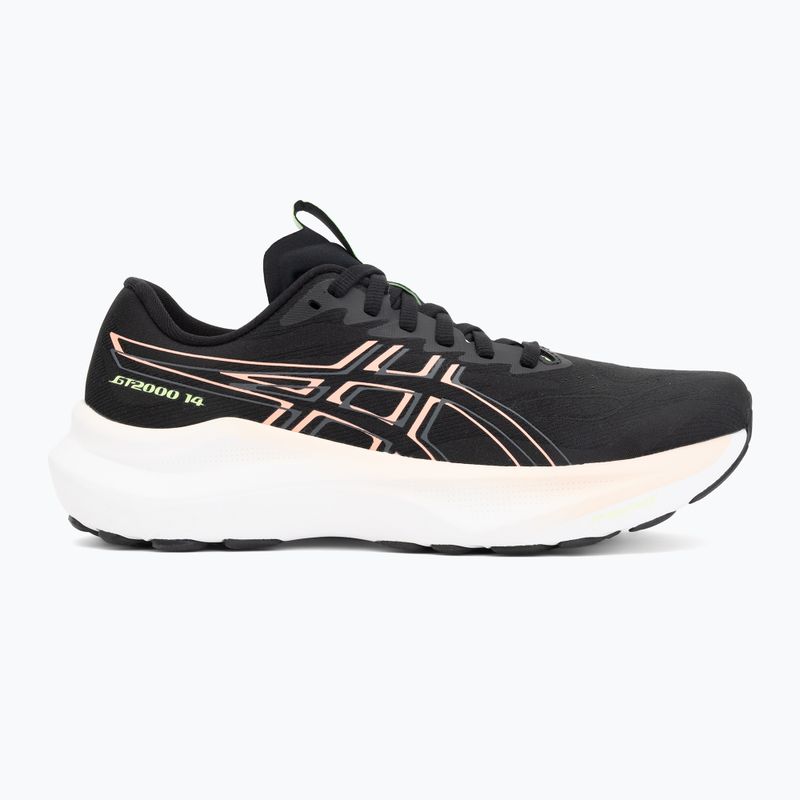 Dámske bežecké topánky Asics GT-2000 14 black/sun coral 2