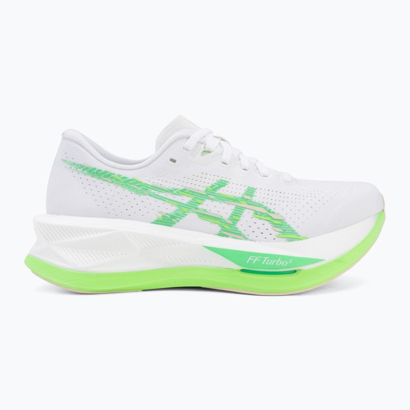 Dámske bežecké topánky ASICS Sonicblast white/vital green 2