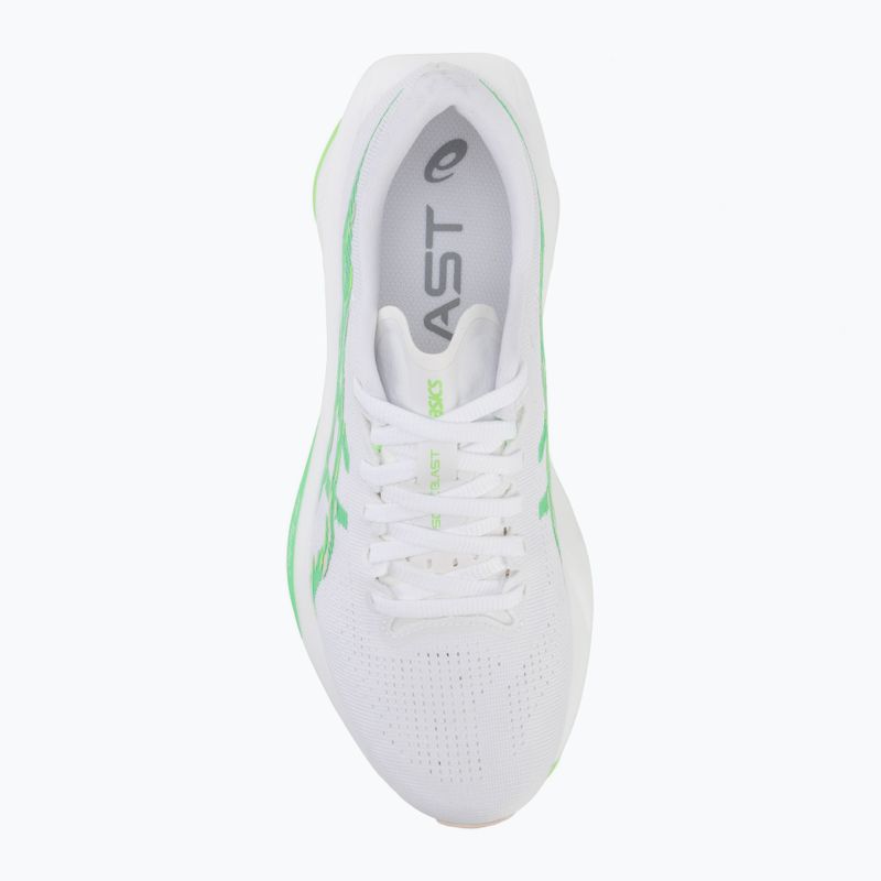 Dámske bežecké topánky ASICS Sonicblast white/vital green 5