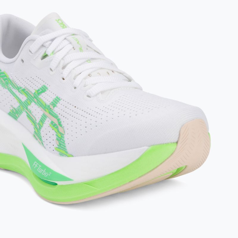 Dámske bežecké topánky ASICS Sonicblast white/vital green 7