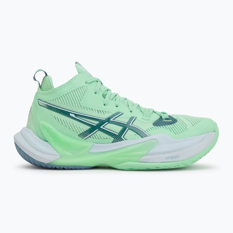 Pánske volejbalové topánky ASICS Metarise 2 menthol/saba blue 2