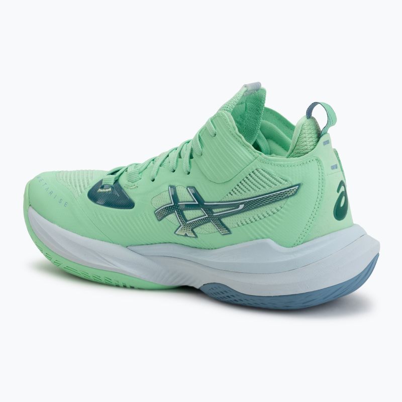 Pánske volejbalové topánky ASICS Metarise 2 menthol/saba blue 3