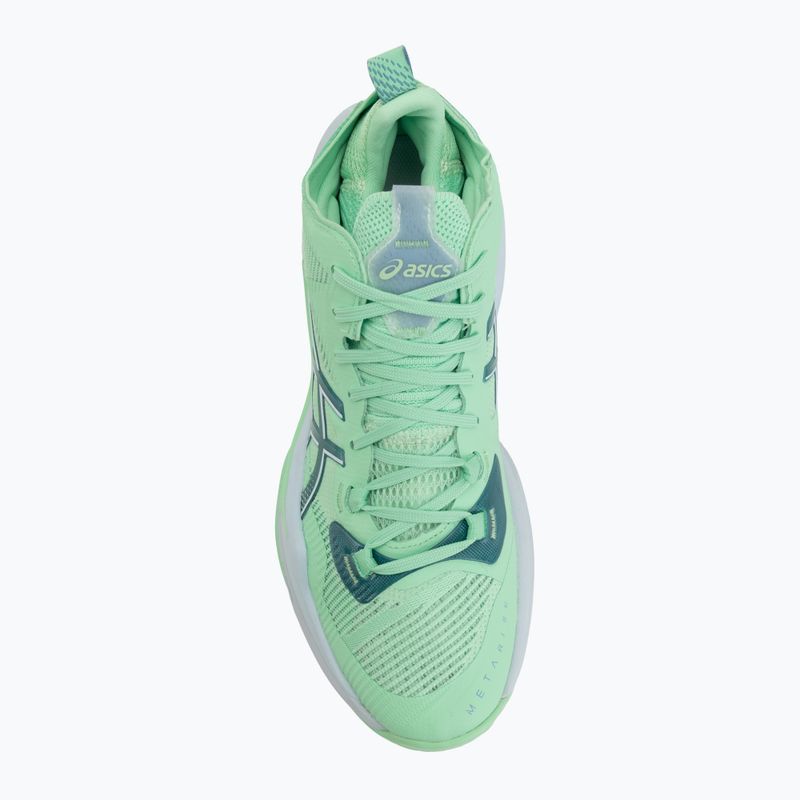 Pánske volejbalové topánky ASICS Metarise 2 menthol/saba blue 5