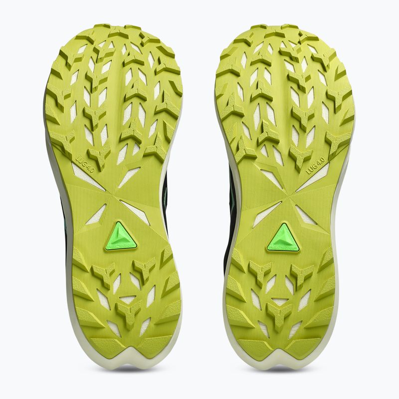 Pánske bežecké topánky ASICS Fuji Lite 6 black/aurora green 13