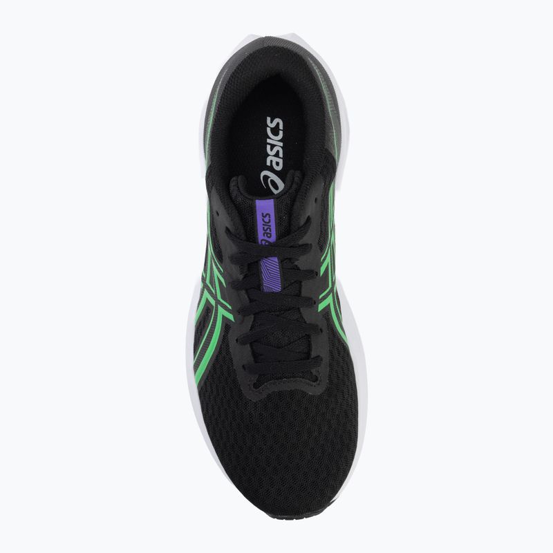 Pánske bežecké topánky ASICS Patriot 14 black/vital green 5
