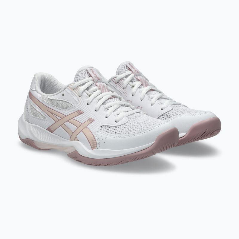Dámske volejbalové topánky ASICS Gel-Rocket 12 white/pearl pink 3