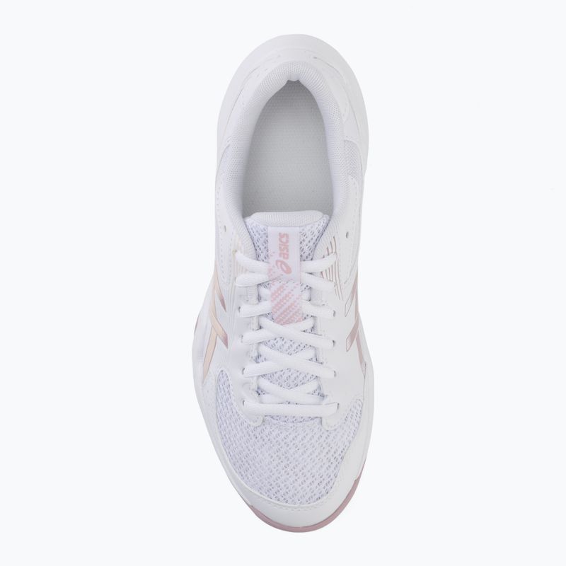 Dámske volejbalové topánky ASICS Gel-Rocket 12 white/pearl pink 5