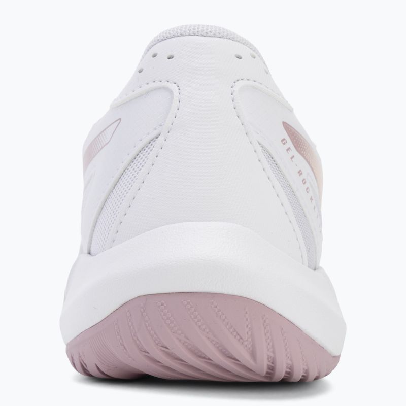 Dámske volejbalové topánky ASICS Gel-Rocket 12 white/pearl pink 6