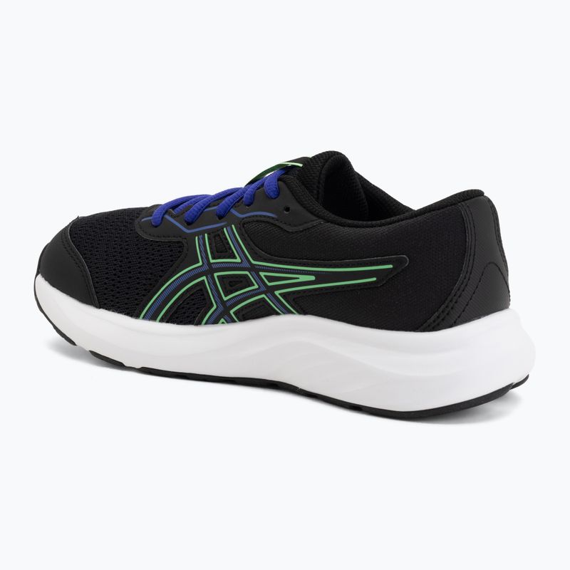 Detské bežecké topánky ASICS Contend 9 GS black/vital green 3