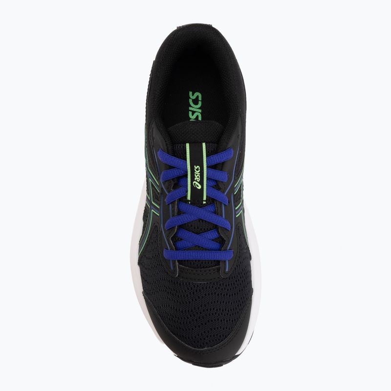 Detské bežecké topánky ASICS Contend 9 GS black/vital green 5