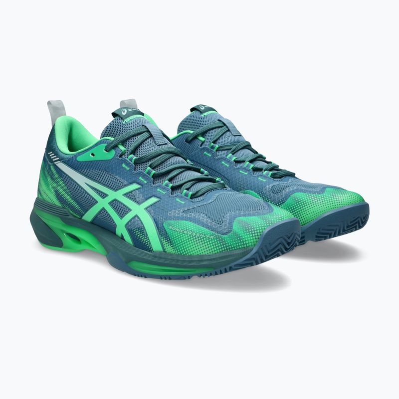Pánske padelové topánky Asics Sonicmash FF saba blue/vital green 3