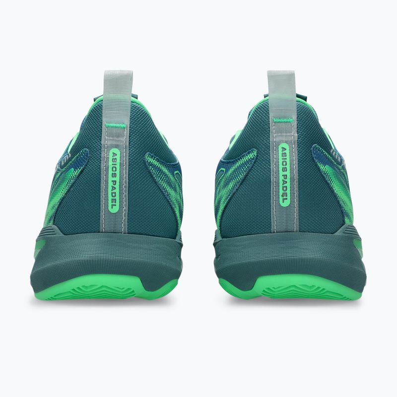 Pánske padelové topánky Asics Sonicmash FF saba blue/vital green 5